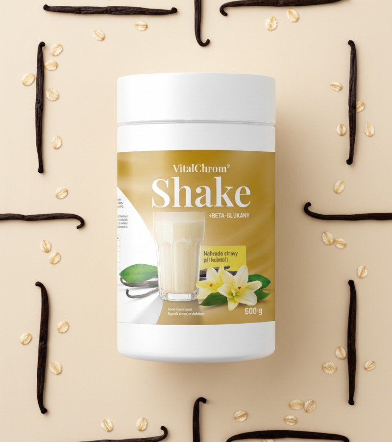 VitalChrom Shake con Cromo sabor vainilla